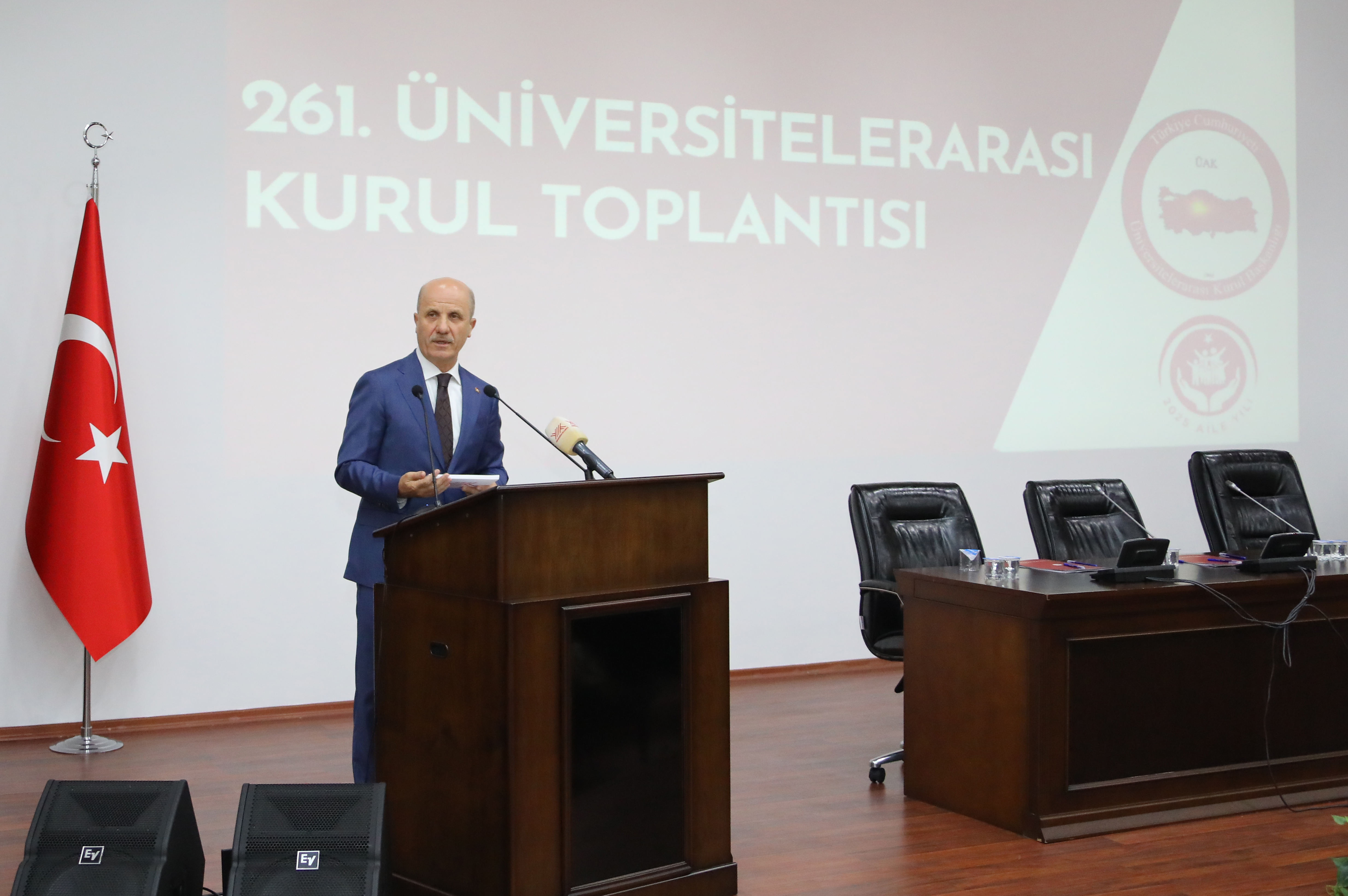 261. ÜAK Toplantısı Yükseköğretim Kurulunda Gerçekleştirildi