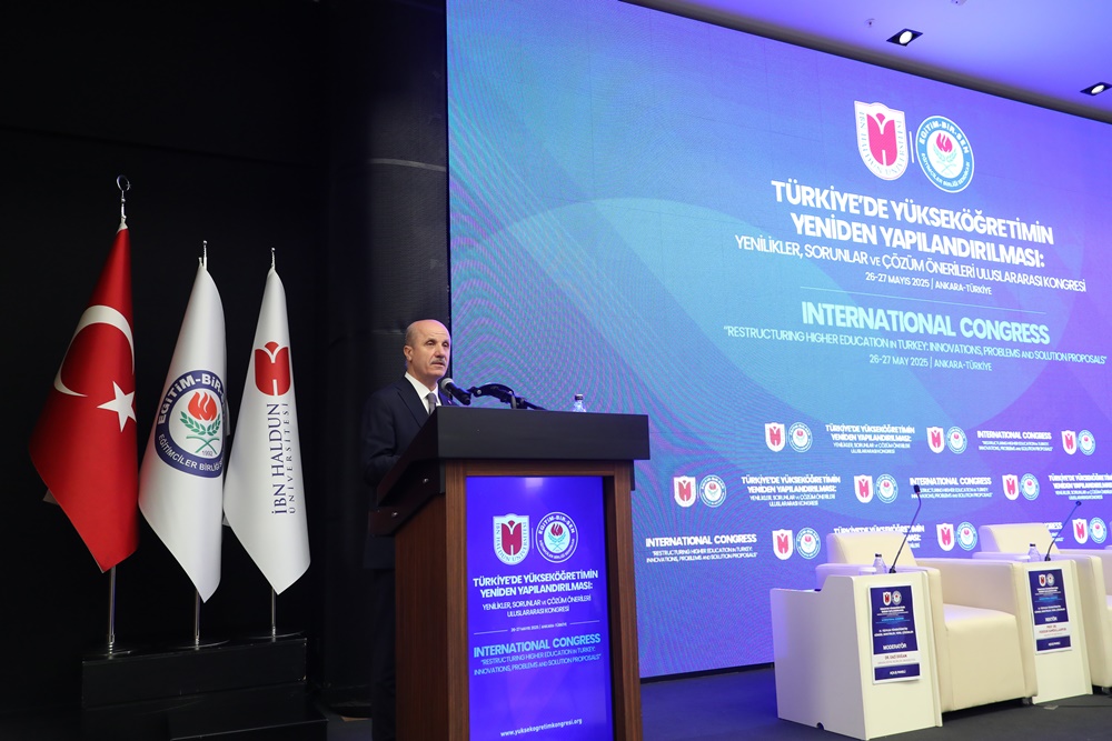 CoHE President Özvar Attends International Meeting “Restructuring of Higher Education in Türkiye: Innovations, Challenges and Solutions”