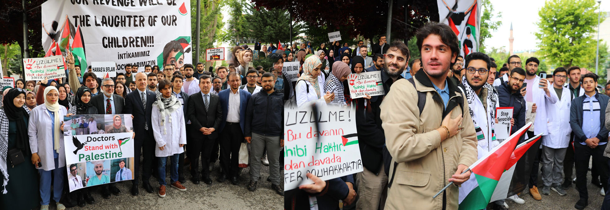 Üniversitelerde ilk ders: “Gazze”