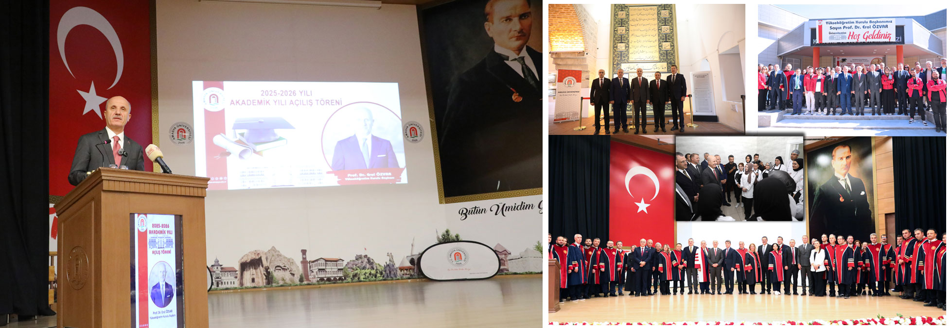 Yükseköğretim Kurulu Başkanı Özvar Amasya’da konuştu: