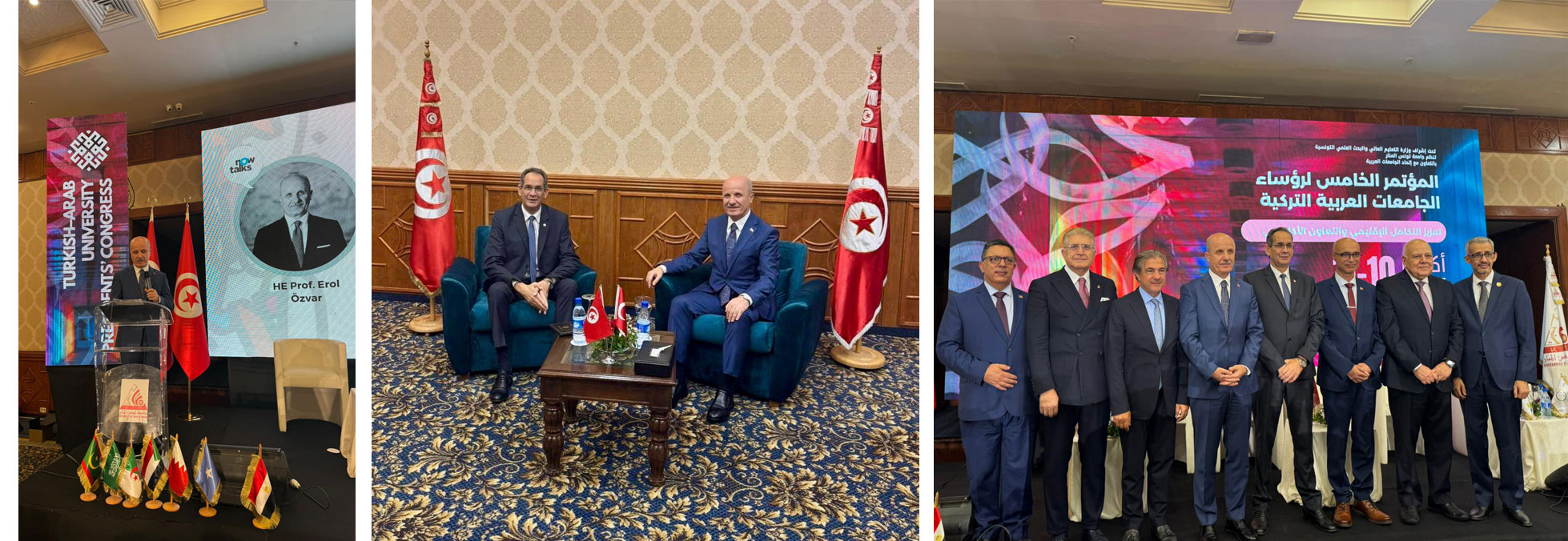 5th Turkish-Arab University Presidents’ Forum Held in Tunisia