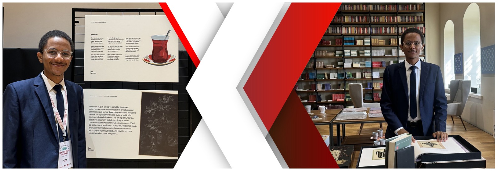 Üniversite eğitimi için Nijerya’dan geldi, çaya şiir yazdı, gönlünü Türkiye’ye açtı