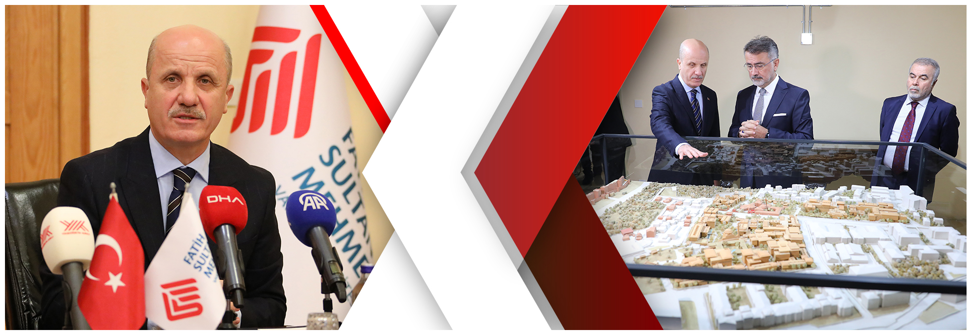 Council of Higher Education President Erol Özvar Visits FSMVU and MSGSU in Istanbul