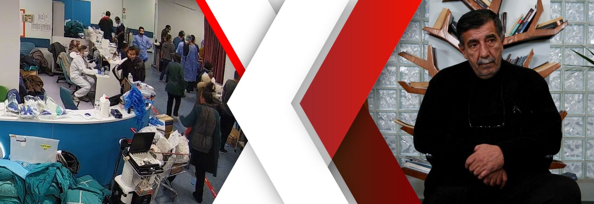 Ameliyat sırasında depreme yakalandılar, hastaneyi terk etmeyip hastayı korudular