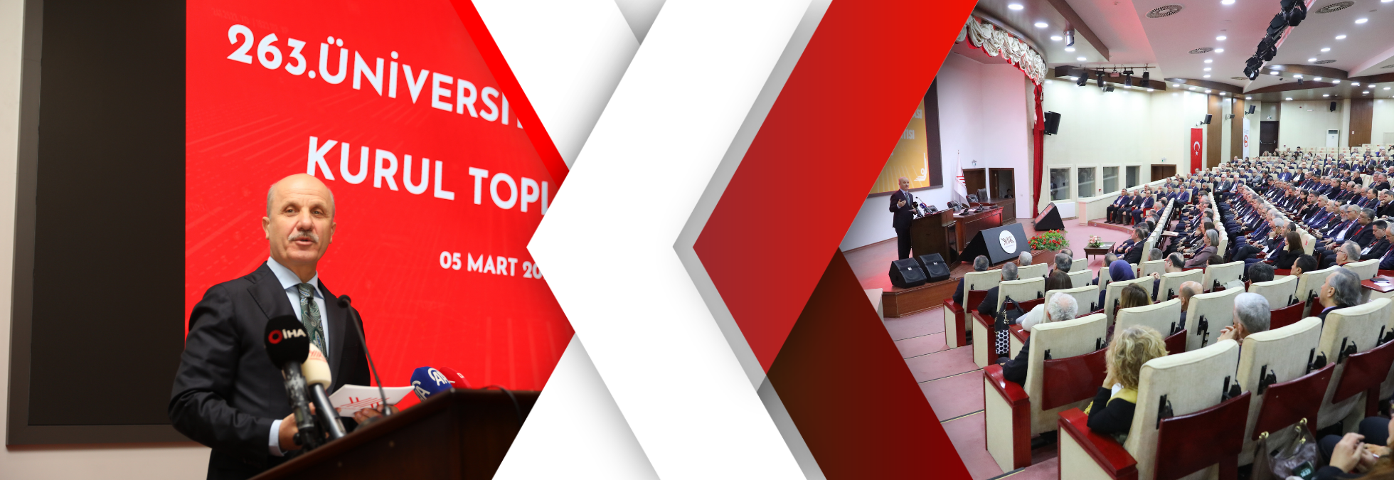 263. Üniversitelerarası Kurul Toplantısı Yükseköğretim Kurulunda gerçekleştirildi