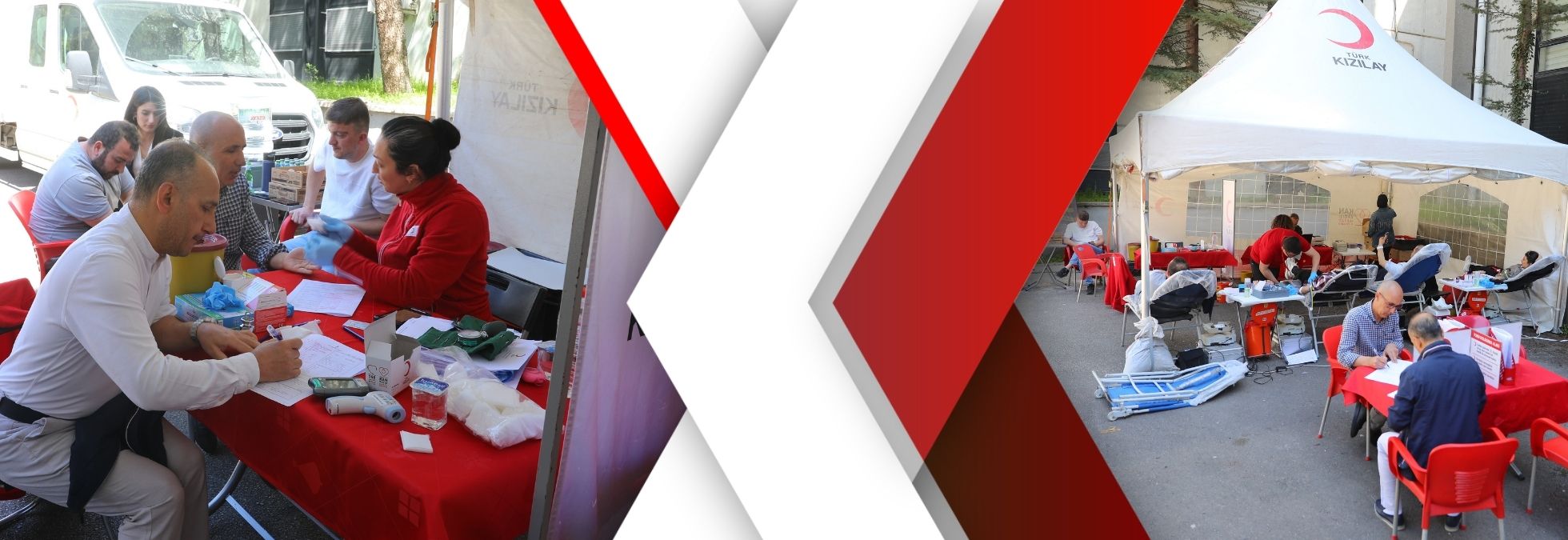 Great Interest in Turkish Red Crescent's Blood Donation Stand at CoHE